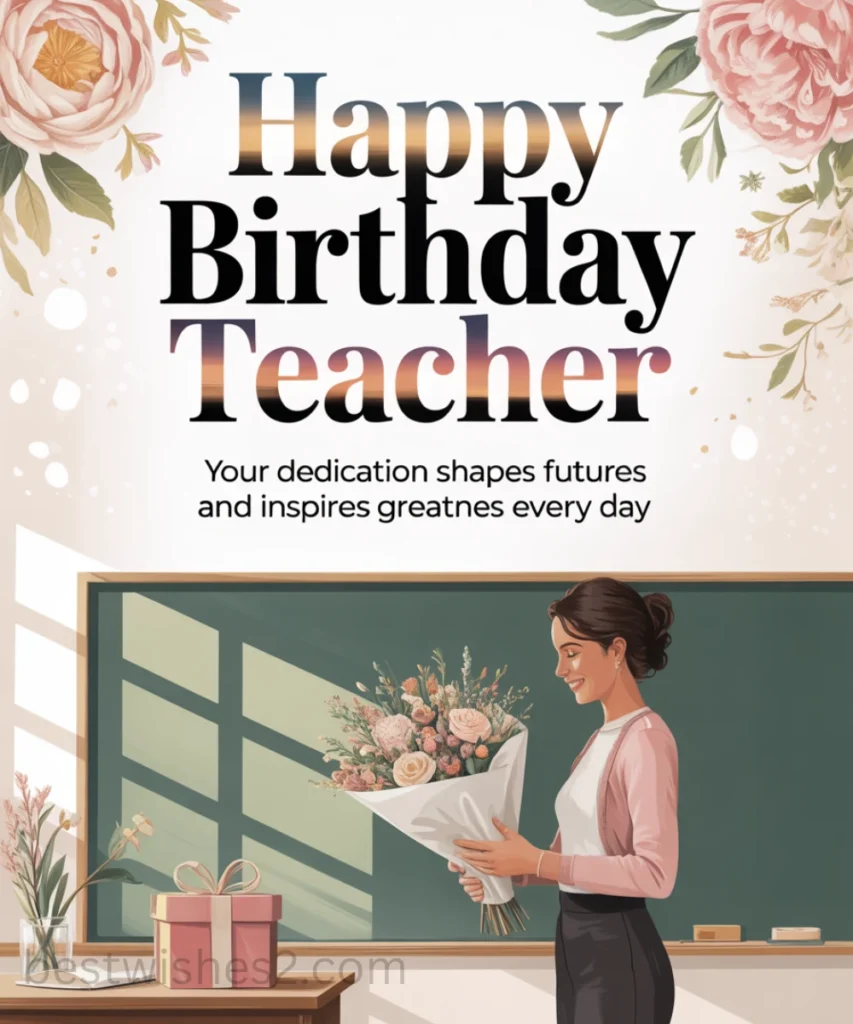 Funny Birthday Wishes for Teacher